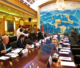 Our visit to China's Ministry of Health included a candid discussion with Dr. Chen Zhu, the minister of health, who is campaigning for healthcare reform for the 1.3 billion people in his country.