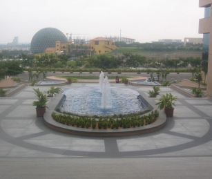 Infosys Technologies campus in Mysore, India.