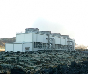 Nesjavellir Power Plant outside Reykjavik, Iceland.