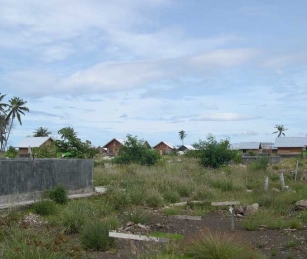 A year after the devastating tsunami hit Indonesia, many coastal areas are still in ruins.