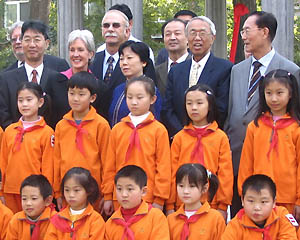 Students at SIAS International University in Beijing