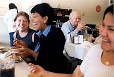 IRP Fellows at Mary Mac's Tea Room