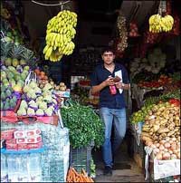 Photo: vegetable stand