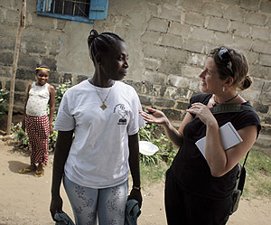 Spring 2007 IRP Fellow Vanessa Gezari