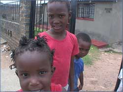 Children in Soweto