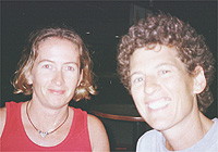 Bev Clark and Brenda Burrell