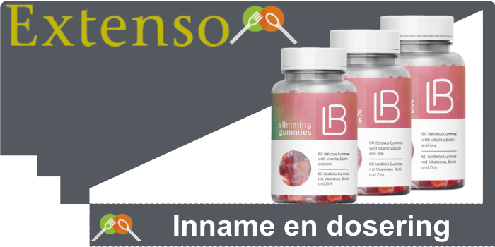 LB Slimming Gummies Inname en dosering