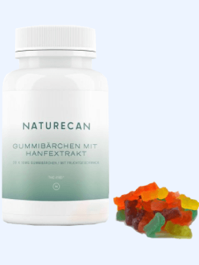 Naturecan CBD Fruchtgummis Gummis Tabelle