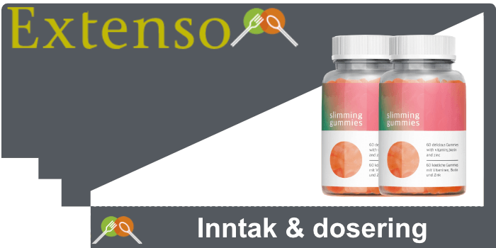 Slimming Gummies inntak & dosering