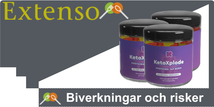 KetoXplode Biverkningar Risker